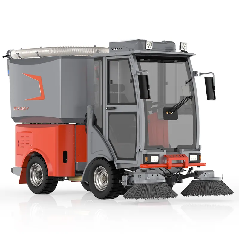 CX1800-F Articulated Pure-Suction Ride-On Sweeper