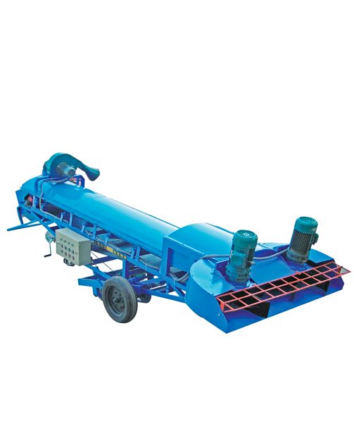 Mobile Wing-Wheel Grain Scooper
