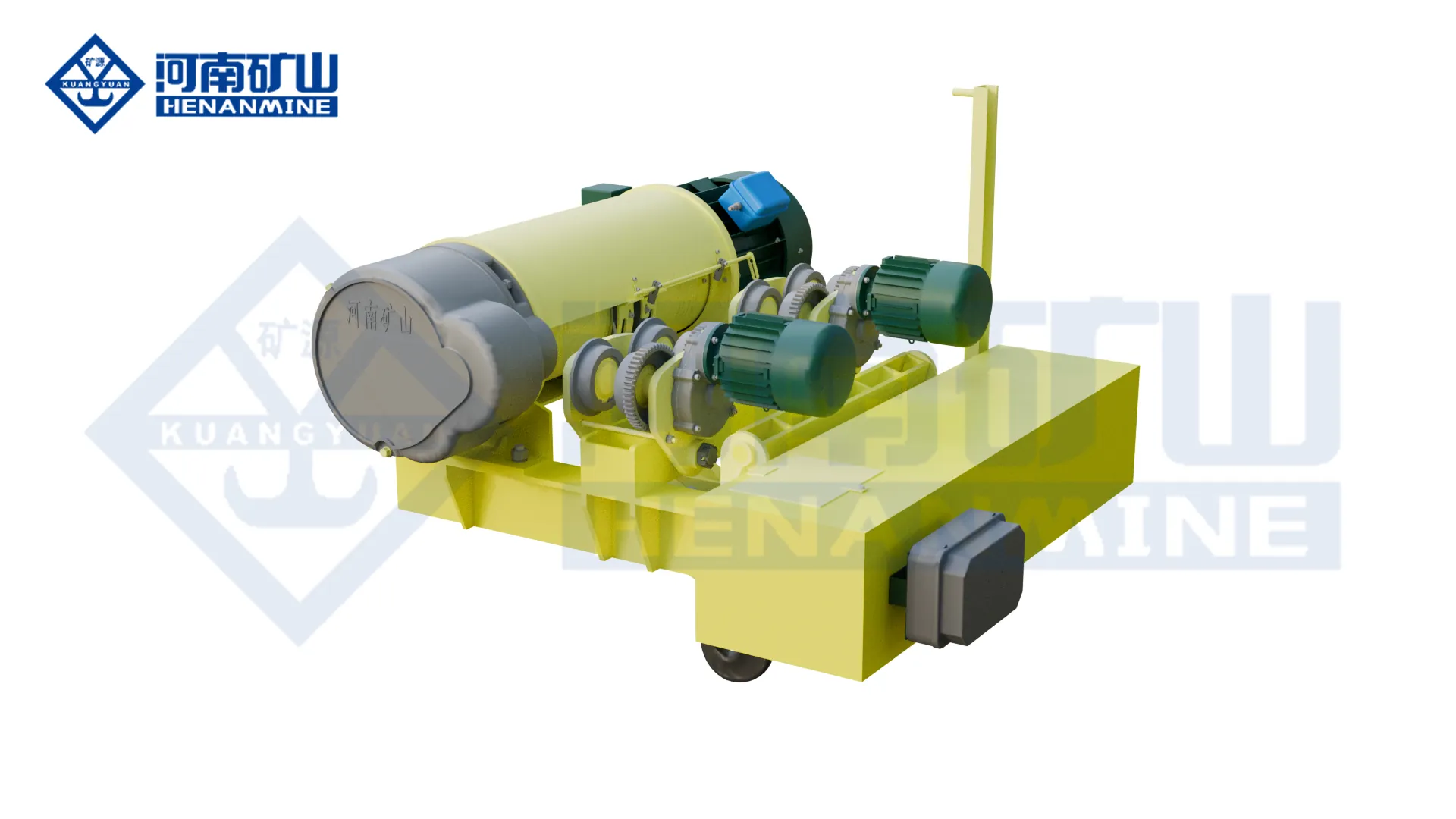Low-Headroom Wire Rope Electric Hoist
