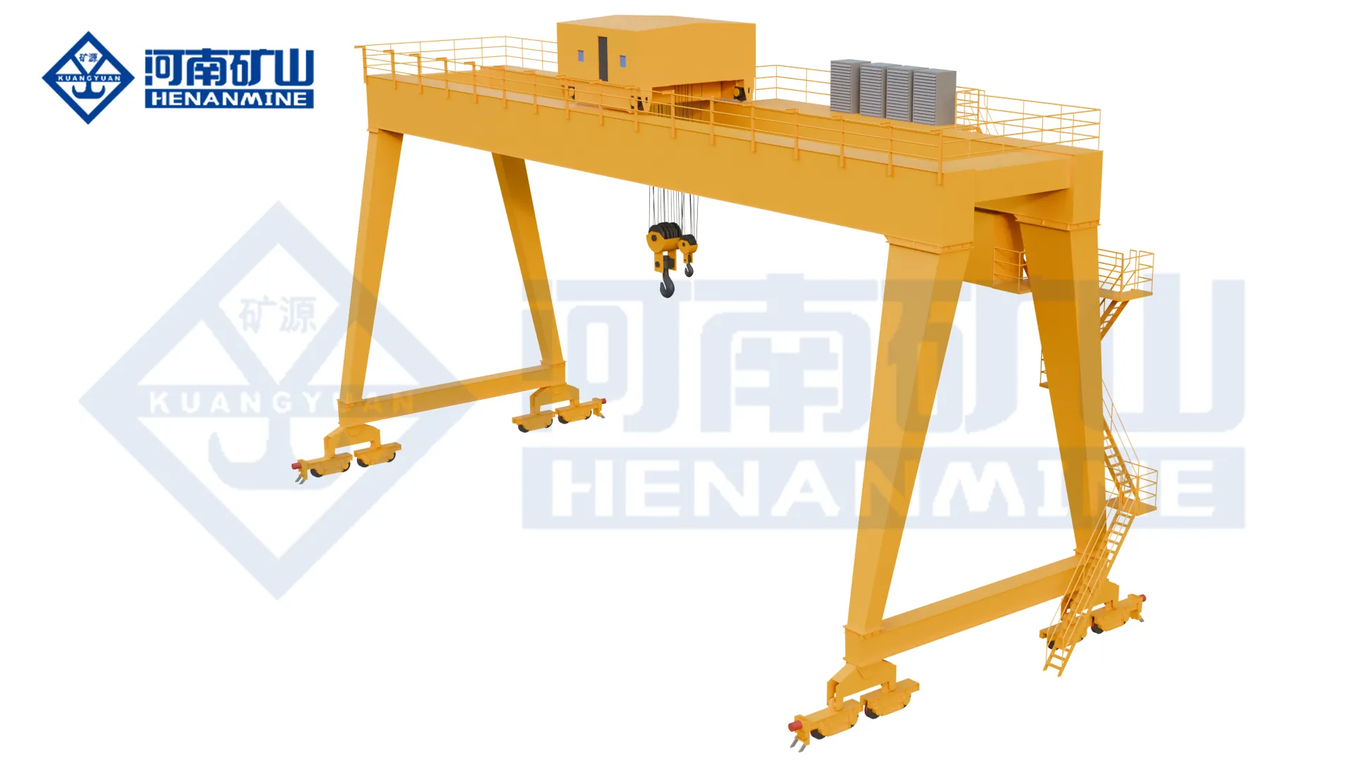 Double-Girder Electric Hoist Gantry Crane