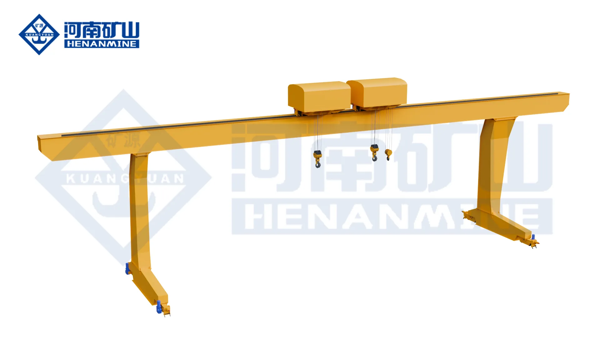 Double-Trolley L-Type Gantry Crane