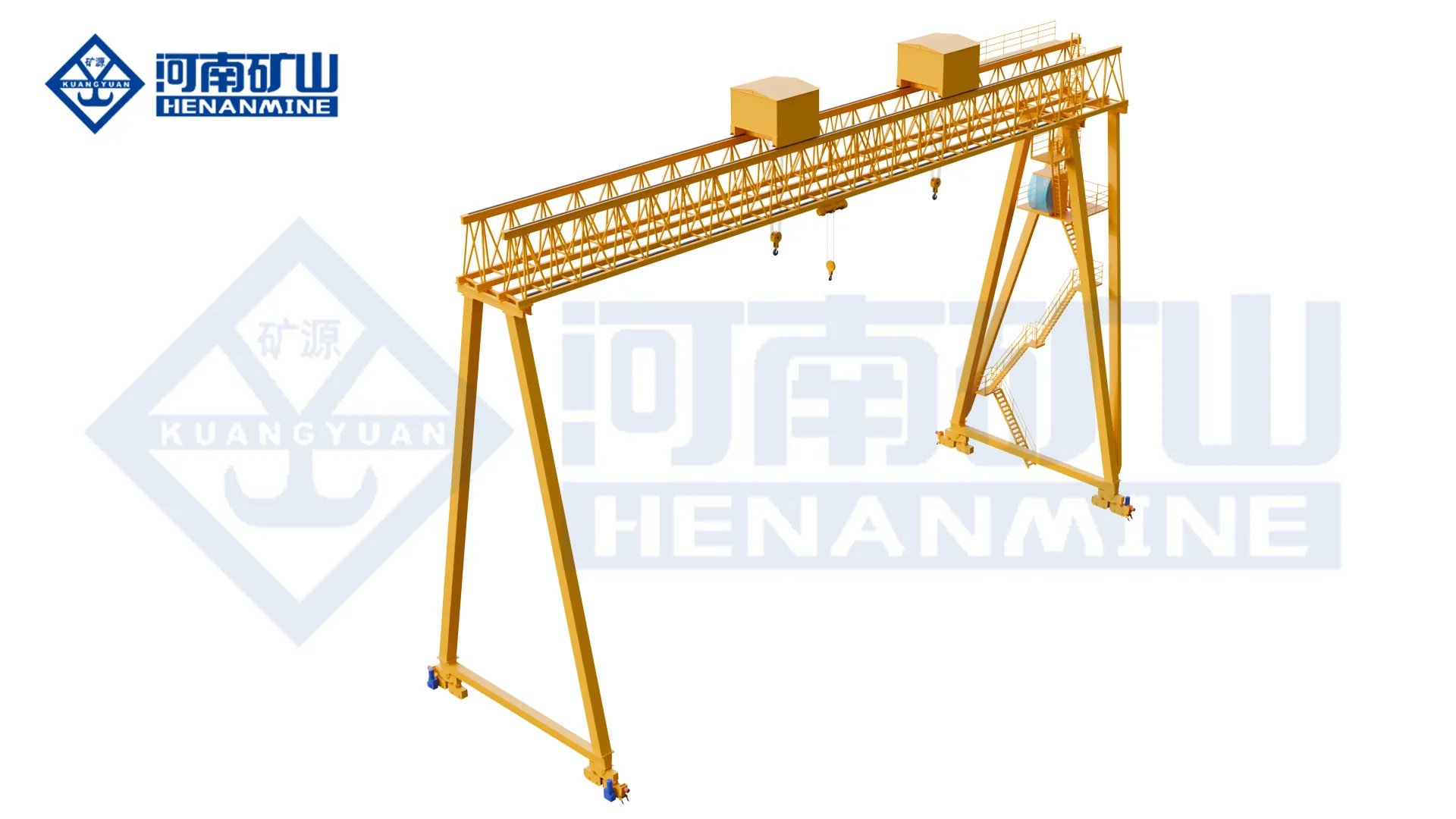 Double-Trolley Truss Gantry Crane