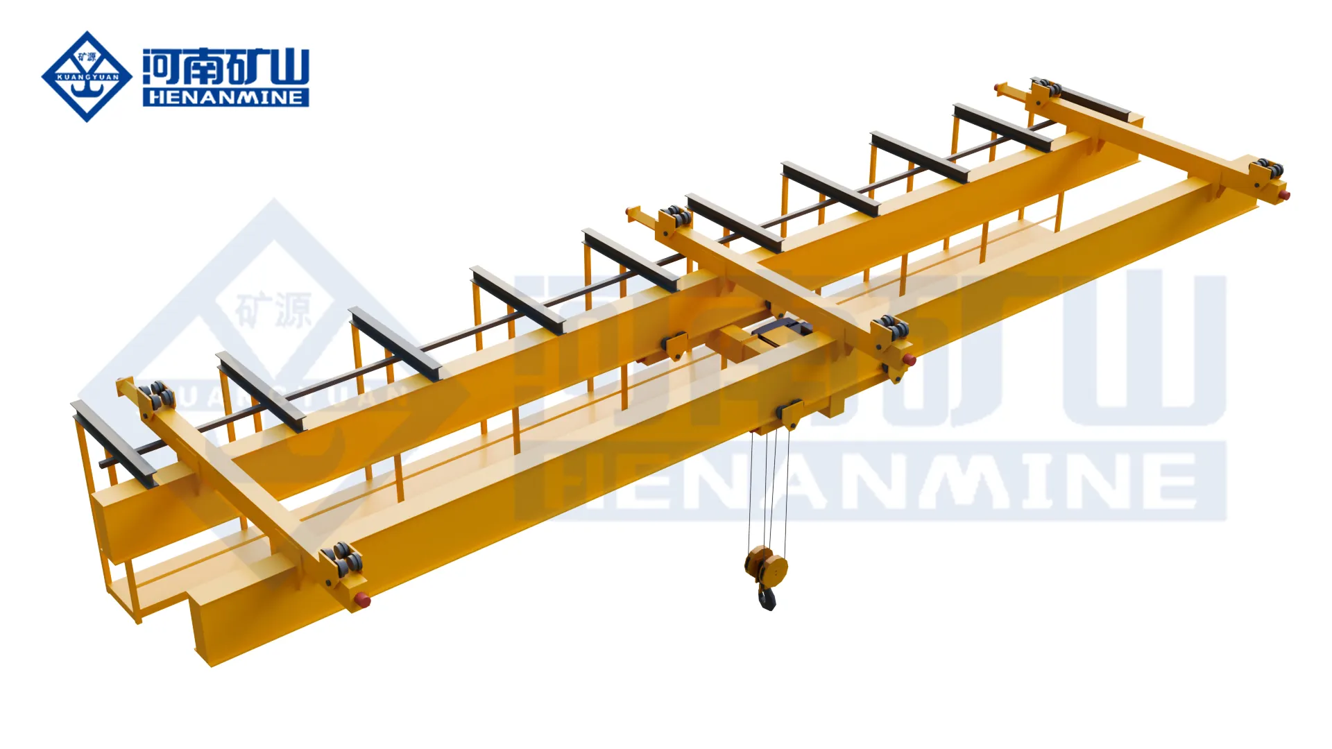 Multi-Point Electric Double Girder Underslung Crane