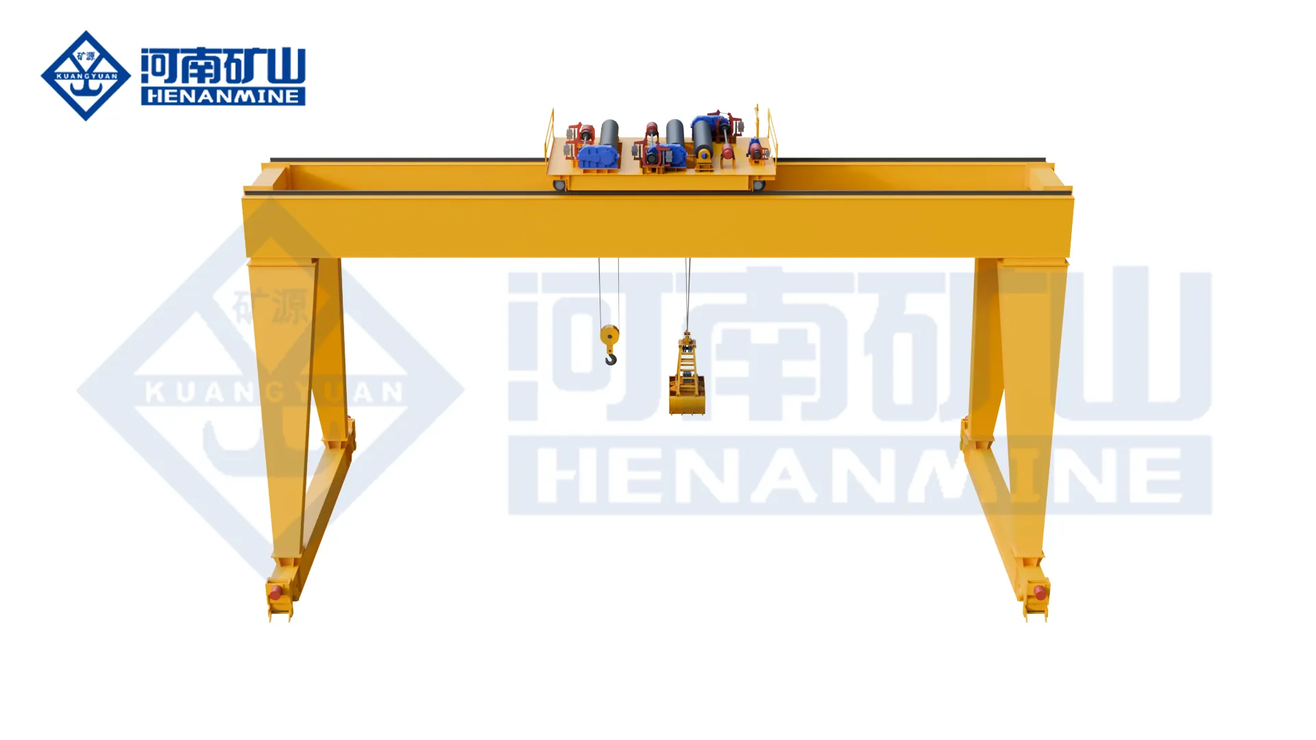 Grab & Hook Dual-Purpose Gantry Crane