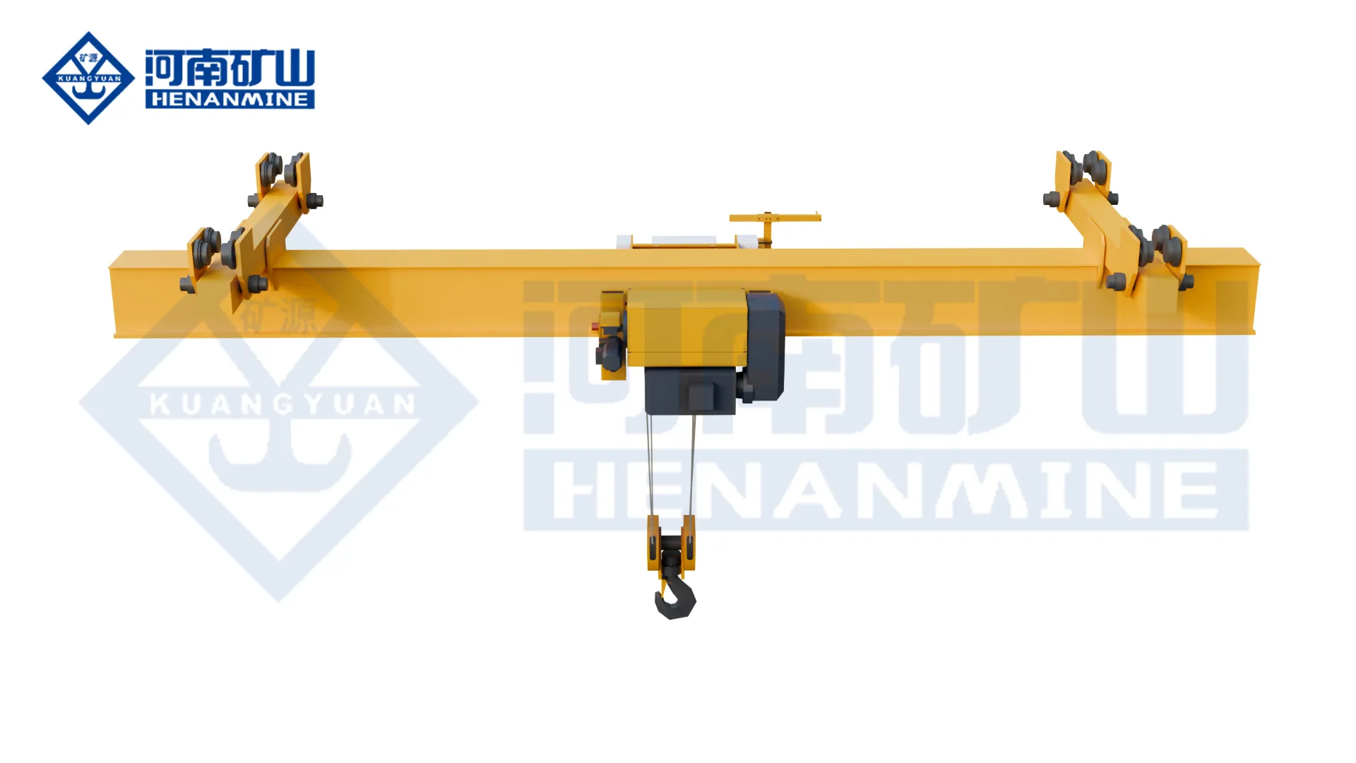 New Type Electric Single Girder Underslung Crane