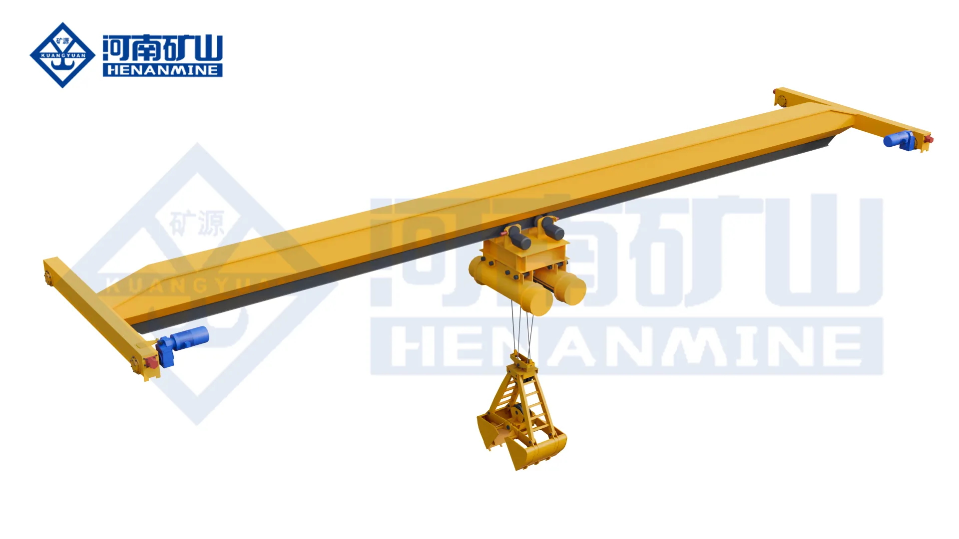 Electric Single Girder Grab Crane