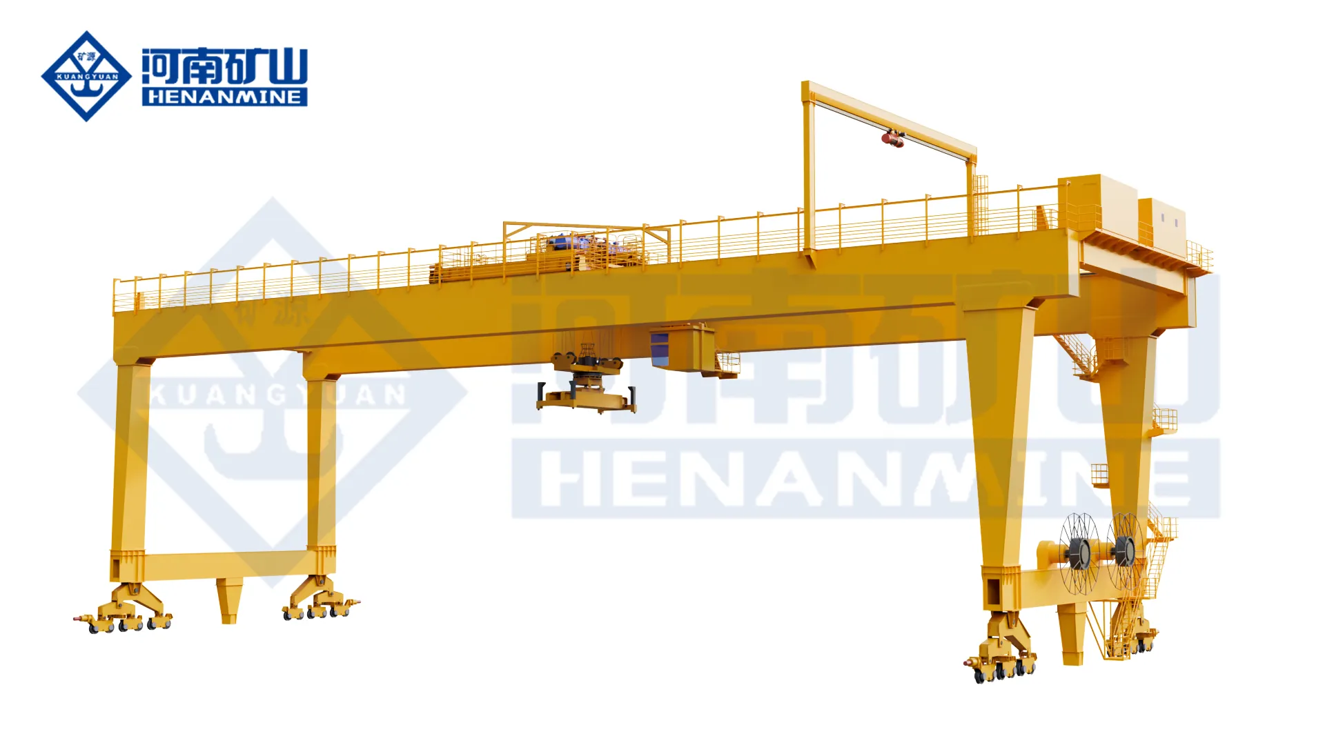 Rail-Mounted Container Gantry Crane