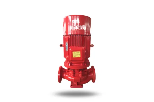 XBD-ISG Vertical Single-Stage Inline Fire Pump Unit