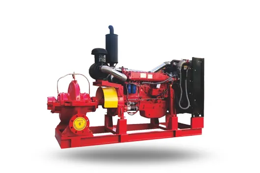 XBC-SOW Single-Stage Double-Suction Diesel-Engine Fire Pump