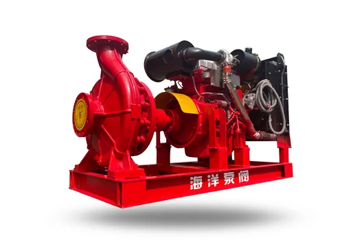 XBC-ISW Horizontal Single-Stage Diesel-Engine Fire Pump Unit