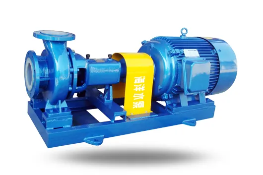 IHF Horizontal Single-Stage Single-Suction Fluoroplastic Alloy Chemical Pump