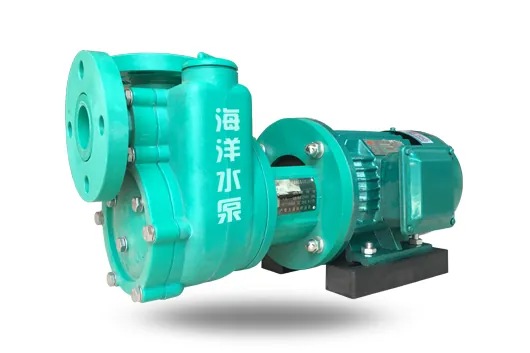 FPZ Glass-Filled Polypropylene (CFR-PP) Corrosion-Resistant Self-Priming Chemical Pump