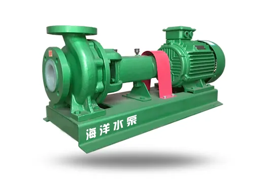 IHF Single-Stage Single-Suction Fluoroplastic Alloy Chemical Centrifugal Pump