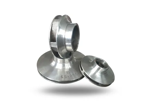 Stainless Steel / Cast Iron Impeller for Pipeline Pumps