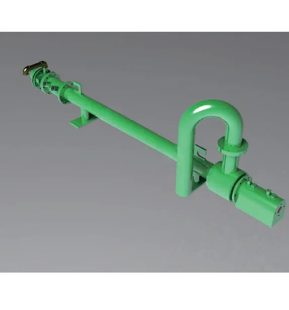 Quenching pipe section