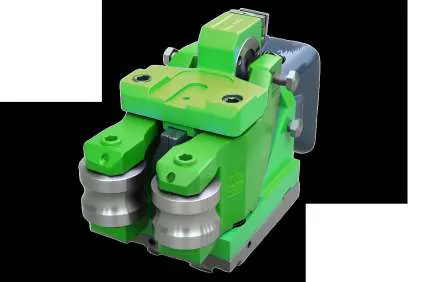 Rolling guide, side view